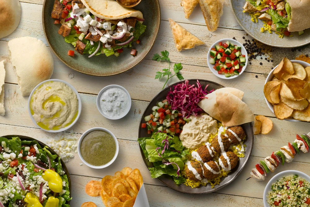 Food menu on the table